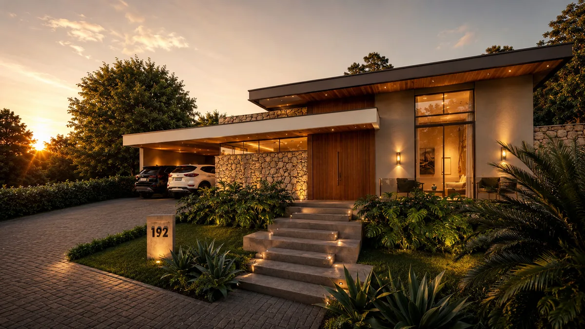 Imagem de arquitetura residencial para o serviço de Arquitetura.