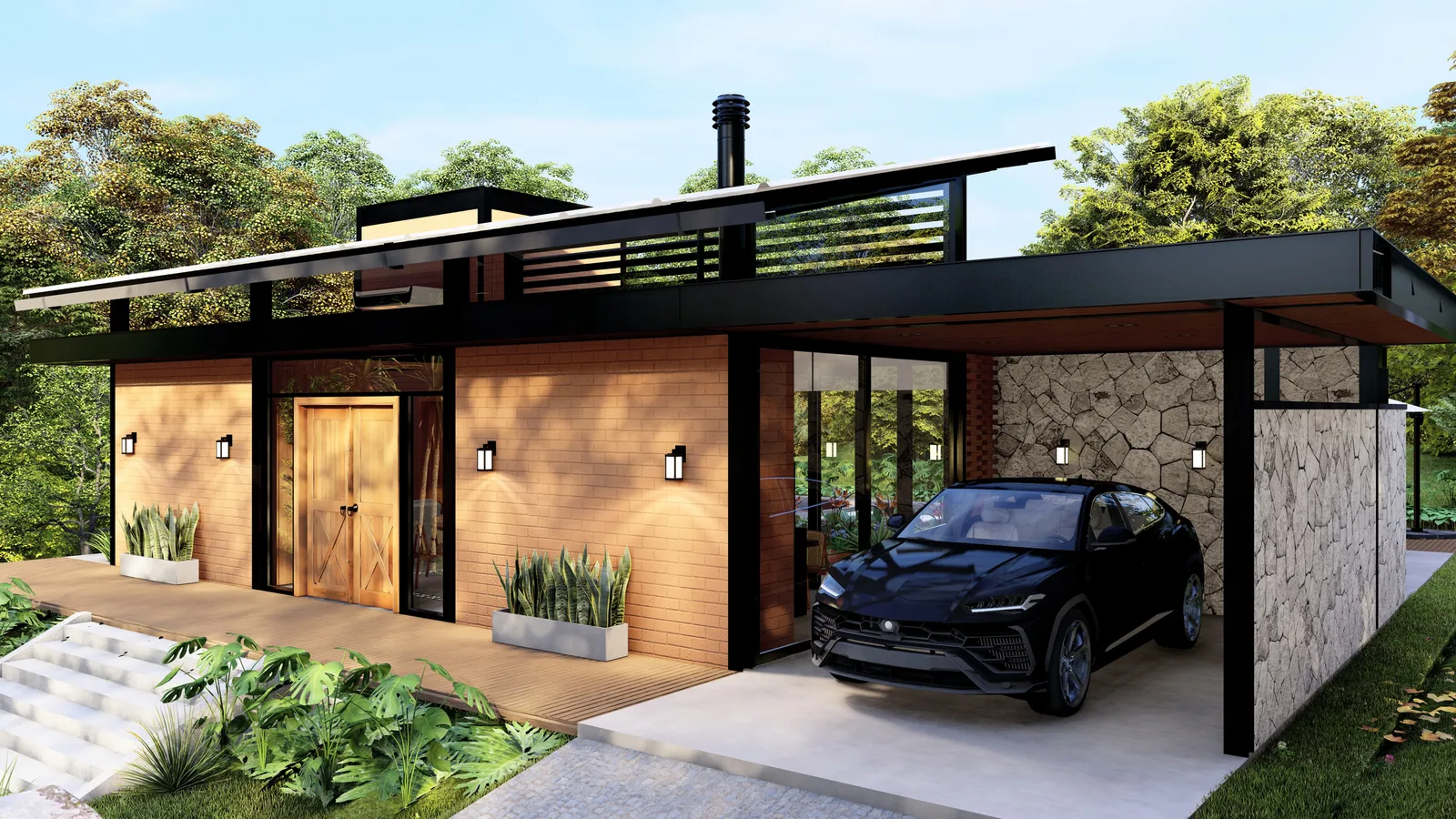 Imagem residencial para o serviço de Engenharia.