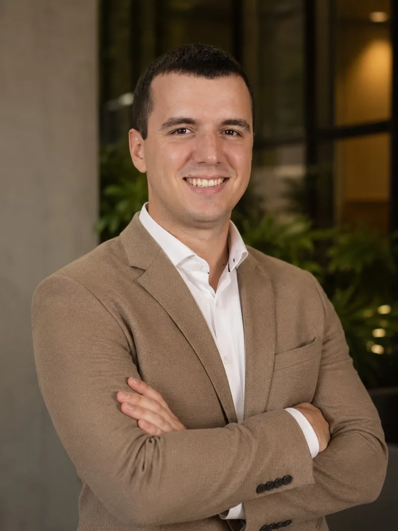 João Vitor De Carli, engenheiro civil.